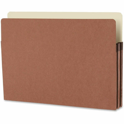 Smead Straight Tab Cut Legal Recycled File Pocket, Redrope, 8 1/2" Width x 14" Length, 25 / Box, SMD74214