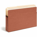 Smead Straight Tab Cut Legal Recycled File Pocket, Redrope, 8 1/2" Width x 14" Length, 25 / Box, SMD74224