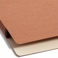 Smead Straight Tab Cut Legal Recycled File Pocket, Redrope, 8 1/2" Width x 14" Length, 25 / Box, SMD74224