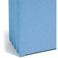 Smead Straight Tab Cut Legal Recycled File Pocket, Blue, 8 1/2" Width x 14" Length, SMD74225