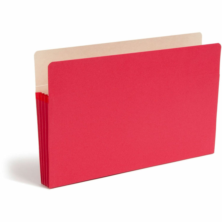 Smead Drop Front Panel Colored File Pockets, 14.75" x 9.5", Straight, Tear Resistant, SMD74231