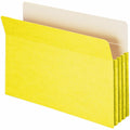Smead Straight Tab Cut Legal Recycled File Pocket, Yellow, 8 1/2" Width x 14" Length, SMD74233