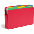 Smead Colored Straight Tab Cut Legal Recycled File Pocket, 8 1/2" Width x 14" Length, SMD74241