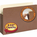 Smead Straight Tab Cut Legal Recycled File Pocket, Redrope, 8 1/2" Width x 14" Length, 10 / Box, SMD74264