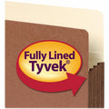 Smead Straight Tab Cut Legal Recycled File Pocket, Redrope, 8 1/2" Width x 14" Length, 10 / Box, SMD74264