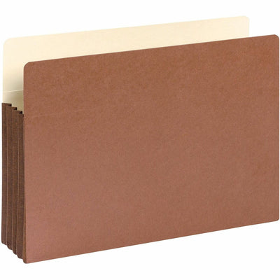 Smead Straight Tab Cut Legal Recycled File Pocket, Redrope, 8 1/2" Width x 14" Length, 10 / Box, SMD74264