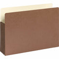 Smead Straight Tab Cut Legal Recycled File Pocket, Redrope, 8 1/2" Width x 14" Length, 10 / Box, SMD74264