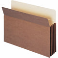 Smead TUFF Straight Tab Cut Legal Recycled File Pocket, Redrope, 8 1/2" Width x 14" Length, 10 / Box, SMD74380