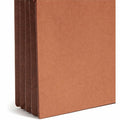 Smead Straight Tab Cut Legal Recycled File Pocket, Dark Brown, 8 1/2" Width x 14" Length, 10 / Box, SMD74681