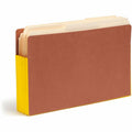 Smead TUFF Pocket Straight Tab Cut Legal Recycled File Pocket, Yellow, 8 1/2" Width x 14" Length, 1 / Pack, SMD74688
