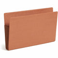 Smead TUFF Straight Tab Cut Legal Recycled File Pocket, Redrope, 8 1/2" Width x 14" Length, 10 / Box, SMD74790