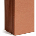 Smead TUFF Straight Tab Cut Legal Recycled File Pocket, Redrope, 8 1/2" Width x 14" Length, 5 / Box, SMD74795
