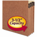 Smead Straight Tab Cut Legal Recycled File Pocket, Redrope, 8 1/2" Width x 14" Length, 50 / Box, SMD74800