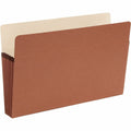 Smead Straight Tab Cut Legal Recycled File Pocket, Redrope, 8 1/2" Width x 14" Length, 50 / Box, SMD74810