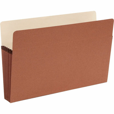 Smead Straight Tab Cut Legal Recycled File Pocket, Redrope, 8 1/2" Width x 14" Length, 50 / Box, SMD74810