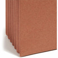 Smead Straight Tab Cut Legal Recycled File Pocket, Redrope, 8 1/2" Width x 14" Length, 50 / Box, SMD74810