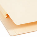 Smead Straight Tab Cut Letter Recycled File Pocket, Manila, 8 1/2" Width x 11" Length, 25 / Box, SMD75114