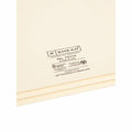 Smead Straight Tab Cut Letter Recycled File Pocket, Manila, 8 1/2" Width x 11" Length, 25 / Box, SMD75114