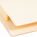 Smead Straight Tab Cut Letter Recycled File Pocket, Manila, 8 1/2" Width x 11" Length, 25 / Box, SMD75124