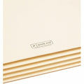 Smead Straight Tab Cut Letter Recycled File Pocket, Manila, 8 1/2" Width x 11" Length, 10 / Box, SMD75164