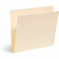 Smead Straight Tab Cut Letter Recycled File Pocket, Manila, 8 1/2" Width x 11" Length, 10 / Box, SMD75164