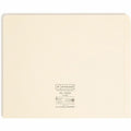 Smead Straight Tab Cut Letter Recycled File Jacket, Manila, 8 1/2" Width x 11" Length, 100 / Box, SMD75500
