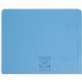 Smead Colored Straight Tab Cut Letter Recycled File Jacket, Blue, 8 1/2" Width x 11" Length, 100 / Box, SMD75502