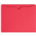 Smead Colored Straight Tab Cut Letter Recycled File Jacket, 8 1/2" Width x 11" Length, 100 / Box, SMD75509