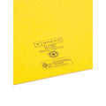 Smead Colored Straight Tab Cut Letter Recycled File Jacket, Yellow, 8 1/2" Width x 11" Length, 100 / Box, SMD75511
