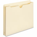 Smead Straight Tab Cut Letter Recycled File Jacket, Manila, 8 1/2" Width x 11" Length, 50 / Box, SMD75540
