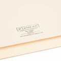 Smead Straight Tab Cut Letter Recycled File Jacket, Manila, 8 1/2" Width x 11" Length, 50 / Box, SMD75560