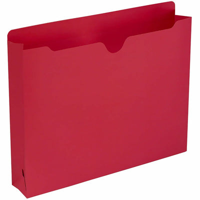 Smead Colored Straight Tab Cut Letter Recycled File Jacket, 8 1/2" Width x 11" Length, 50 / Box, SMD75569