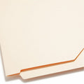 Smead Straight Tab Cut Letter Recycled File Jacket, Manila, 8 1/2" Width x 11" Length, 100 / Box, SMD75700