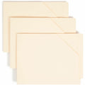 Smead Straight Tab Cut Letter Recycled File Jacket, Manila, 8 1/2" Width x 11" Length, 100 / Box, SMD75700