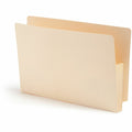 Smead Straight Tab Cut Legal Recycled File Pocket, Manila, 8 1/2" Width x 14" Length, 25 / Box, SMD76114