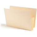 Smead Straight Tab Cut Legal Recycled File Pocket, Manila, 8 1/2" Width x 14" Length, 10 / Box, SMD76174