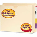 Smead Straight Tab Cut Letter Recycled File Jacket, Manila, 8 1/2" Width x 11" Length, 25 / Box, SMD76910