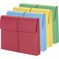 Smead Recycled File Wallet, Yellow, 11 3/4" Width x 9 1/2" Length, 50 / Box, SMD77251