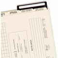 Smead 2/5 Tab Cut Legal Recycled Classification Folder, Green, 8 1/2" Width x 14" Length, 10 / Box, SMD78208
