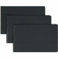 Smead Premium Pressboard Legal Recycled Fastener Folder, Black, 8 1/2" Width x 14" Length, SMD81132
