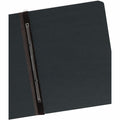Smead Premium Pressboard Letter Recycled Fastener Folder, Black, 8 1/2" Width x 11" Length, SMD81152