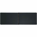 Smead Premium Pressboard Ledger Recycled Fastener Folder, Black, 11" Width x 17" Length, SMD81178