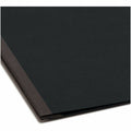 Smead Premium Pressboard Ledger Recycled Fastener Folder, Black, 11" Width x 17" Length, SMD81178