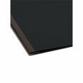 Smead Premium Pressboard Ledger Recycled Fastener Folder, Black, 11" Width x 17" Length, SMD81178