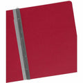 Smead Premium Pressboard Letter Recycled Fastener Folder, Bright Red, 8 1/2" Width x 11" Length, SMD81252