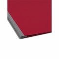 Smead Premium Pressboard Letter Recycled Fastener Folder, Bright Red, 8 1/2" Width x 11" Length, SMD81252