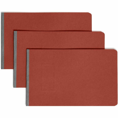 Smead Premium Pressboard Recycled Fastener Folder, Red, 8 1/2" Width x 14" Length, SMD81732