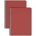 Smead Premium Pressboard Recycled Fastener Folder, Red, 8 1/2" Width x 11" Length, SMD81752