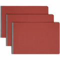 Smead Premium Pressboard Recycled Fastener Folder, Red, 11" Width x 17" Length, SMD81778