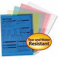 Smead Letter File Jacket, Yellow, 8 1/2" Width x 11" Length, 5 / Pack, SMD85750